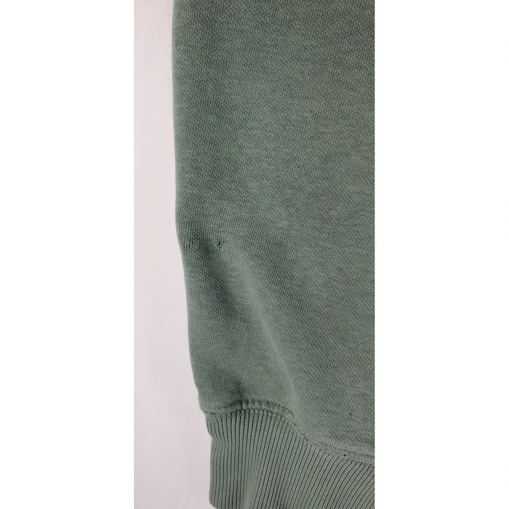 The North Face Mens Hoodie Green Pullover Hooded Sweatshirt‎ Size Small